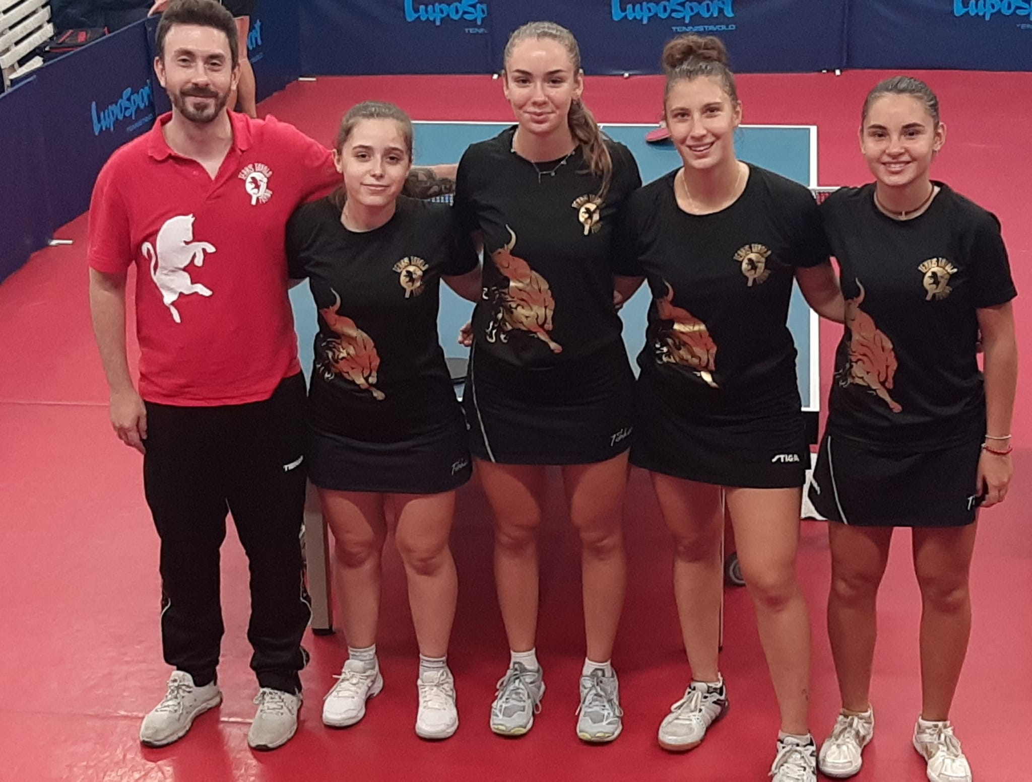 Tennis Tavolo Torino squadra di serie A2 Femminile