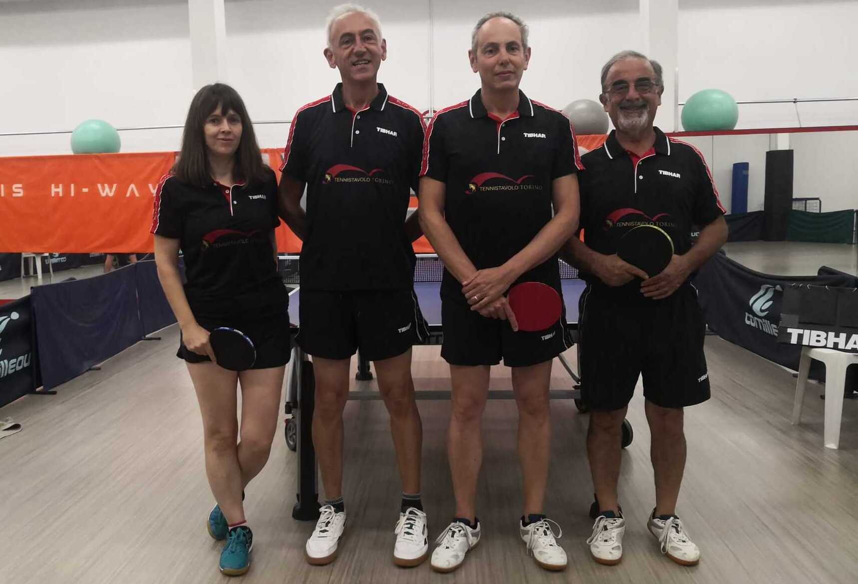Tennis Tavolo Torino squadra di serie D2 Maschile